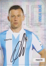 Autogrammkarte Ivica Olic von TSV 1860 München mit Unterschrift  2016/2017
