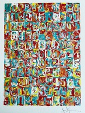 Jasper Johns Lithographie Met