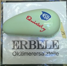 Tropfentank NSU Quickly 3,2L.  Farbe Blassgrün. Originalteil,