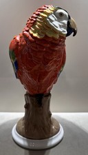 Jugendstil Porzellanfigur Ara