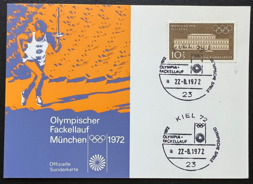 Bund sonderkarte 1972 mi - bund,,