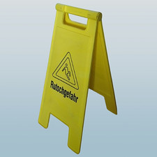 Rubbermaid (Original) | Warnaufsteller mit 2-seitiger Beschriftung | 65x40x28cm!