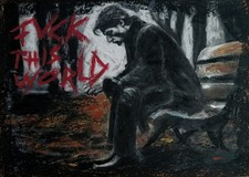 Gemälde - Motivation Leben -