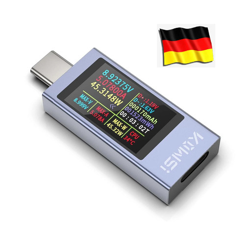 Usb tester messgerät typ - messgerät, typ-c