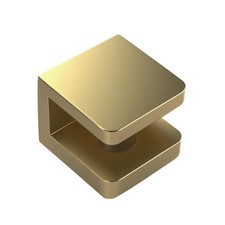 Messing Glasklemme mit