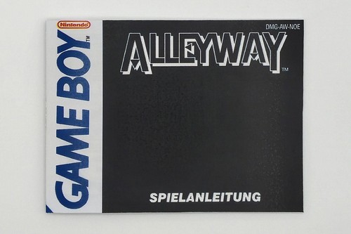 Gameboy spielanleitung - gameboy,