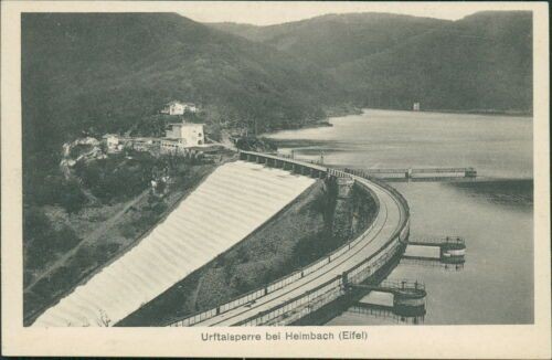 Ansichtskarte urftalsperre bei - ansichtskarte,