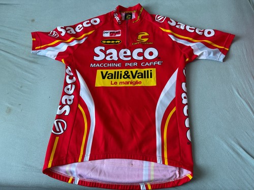 Radtrikot saeco cannondale - saeco, rot