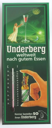 Original underberg thermometer - original,
