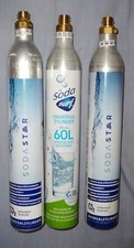 3 x Tauschzylinder Sodastar Sodastream Sodaclub Soda 2000 CO2-Universal  leer