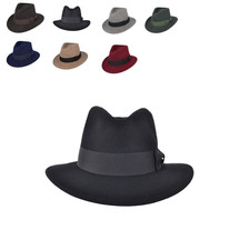 Cowboyhut 100% Wolle breite