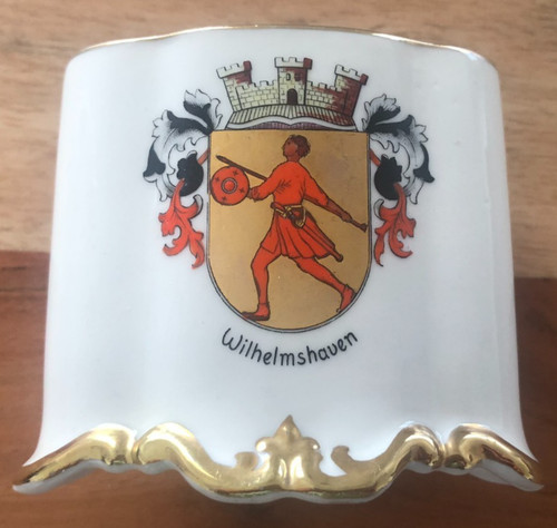 Porzellan gefäß markiert - gefäß,