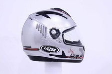 LAZER HELM BREVA SR-2 SCHWARZ SILBER S-M-L SONNENBLENDE MOTORRADHELM ROLLERHELM