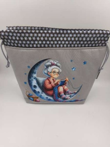 Handgenähte projekt tasche - handgenähte,