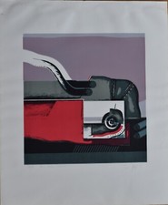 EV GRÜGER 1928-2017 Farb-Lithografie Schmidt-Rottluff-Schülerin sign 25/35