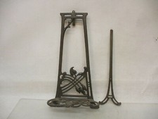 x-20494 Alter Antik Eisen Jugendstil Albumständer,Bilderständer beschädigt