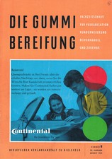 Zeitschrift Die Gummibereifung von August 1959