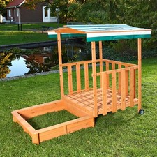 Sandbox Sandkasten Spielhaus +