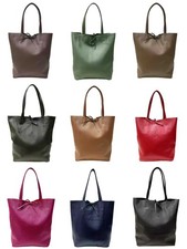 XL elegante Ledertasche Umhängetasche Shopper Schultertasche Tote echtes Leder