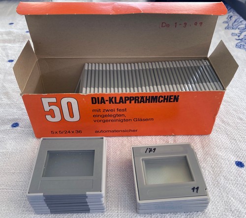 Dia klapprahmen mit glas - dia-klapprahmen,