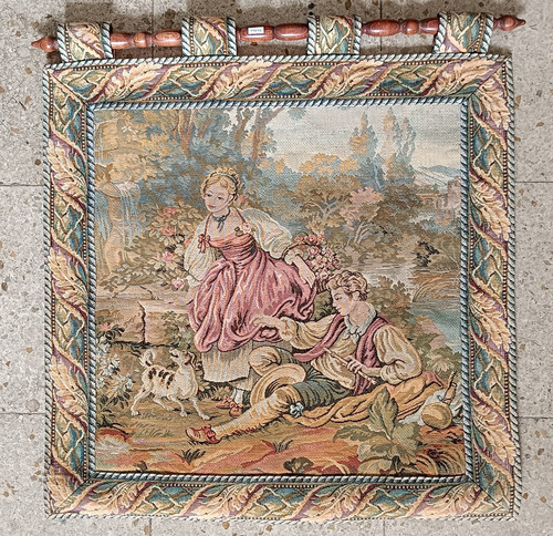 Wandteppich aubusson stil - , im