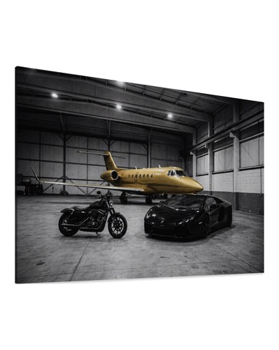 Leinwand bild wandbild - leinwand, autos