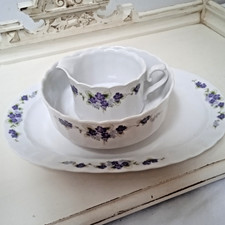 Platte + Schüssel + Sauciere