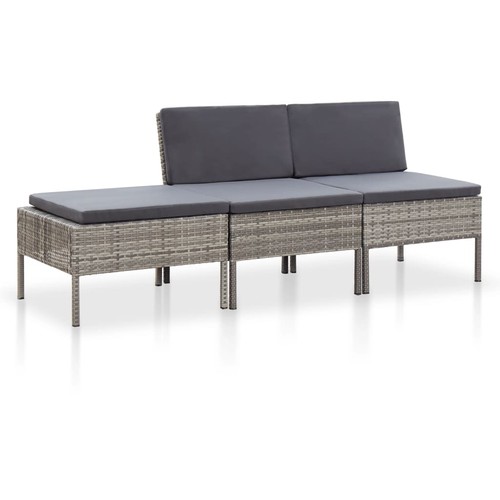 Gartenmöbel tlg poly - 3-tlg.,