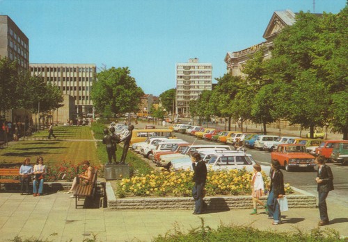 Potsdam heinrich rau allee - ak,