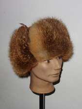 Fuchs pelz mütze persianer - pelz,