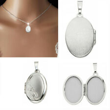 Medaillon 585 echt Weißgold