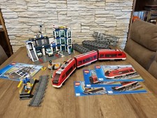 LEGO City  7938 RC Train+7498 Polizeistation und 2×7896, 1×602386