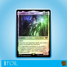 Gandalf the White | Magic MTG | Lord of the Rings | NM | EN | M | Foil