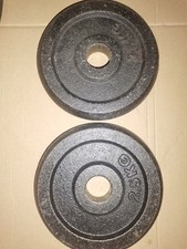 Hantelscheiben Gusseisen 2x 2,5kg
