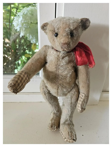 1908 steiff white mohair - 1908,