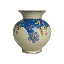 Hertel & Jacob Porzellan Vase handbemalt