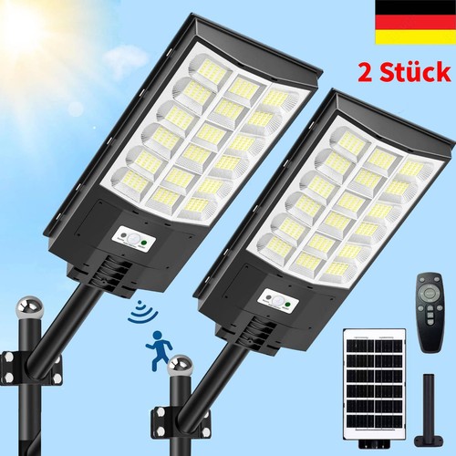 Led solar straßenlampe - 2x,