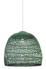 Hängeleuchte Ø53x49 cm EVELIE Rattan Grün 2922581
