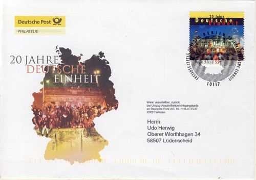 Ersttagsbrief bund minr 2821 - ersttagsbrief,