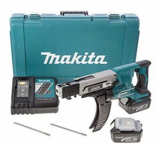 Makita DFR550RFE Akku-Magazinschrauber Schnellbauschrauber DFR550RTJ Schrauber