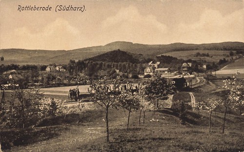 Ansichtskarte rottleberode - ansichtskarte, "rottleberode