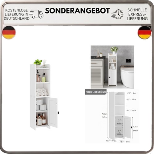 Badezimmer eckschrank schmal - eckschrank,