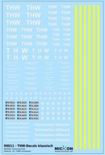 Decals für THW klassisch -