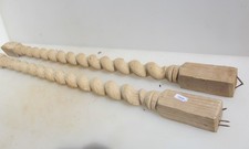 Vintage Holz gedrechselte