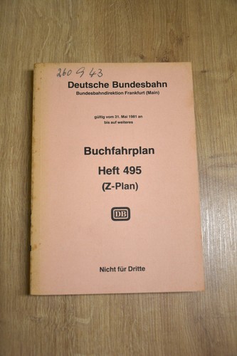 Deutsche bundesbahn bd - deutsche, bundesbahn,