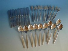 RS0817-131: WMF 4500 Rom Menübesteck versilbert 10 Personen