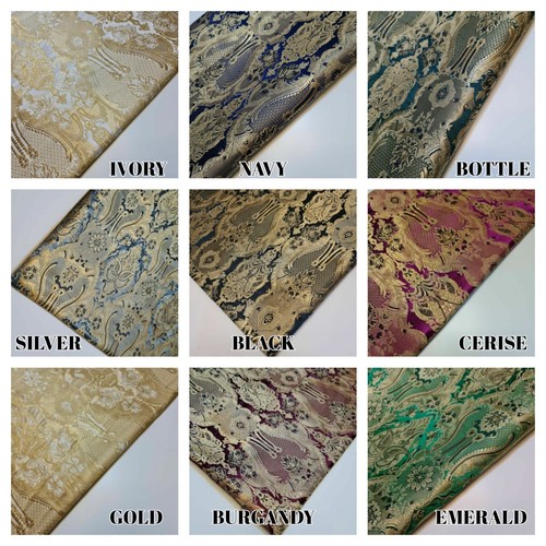 Banaras brokat damast stoff - brokat,