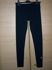 Zumba Wear Mädchen Leggins Sporthose Yoga Gr. XS Bundweite 33 cm Nylon schwarz