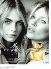 WERBUNG WERBUNG 1016 2015 My Burberry Parfum Kate Moss & Cara Delevigne