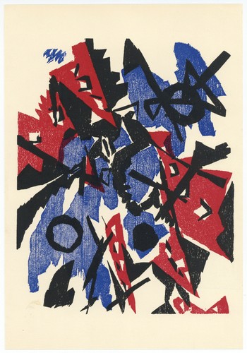 Ernst wilhelm nay - ernst, holzschnitt
